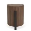 Riverside Furniture 46412 Riverside Furniture 46412 Nova - Chairside Table - Nouveau Walnut