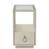 Riverside Furniture 50212 Maisie - Chairside Table - Champagne