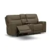 Liberty Furniture 7009BU-22P Bennett - Loveseat With Console P2 & ZG - Butternut