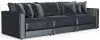 Jackson Furniture Industries 2245/36/31/37-23 Remington - 3 Piece Modular Sofa - Slate