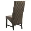 Coaster Fine Furniture 106388 Barrand - Upholstered Dining Side Chair (Set of 2) - Chocolate