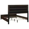 Coaster Fine Furniture 223441Q Welsley - Upholstered Queen Bed - Walnut