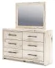 Benchcraft® B2310B1 Lawroy - Dresser And Mirror - Light Natural