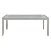 New Classic D2442-10 Fiona - Rectangle Dining Table - Mist Gray