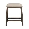Liberty Furniture 680-OT9001 Harrison - Upholstered Console Stool - Espresso