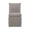 Liberty Furniture 733-ADC90-TR Liberty Furniture 733-ADC90-TR Accent Dining - Accent Dining Chair With Casters - Truffle