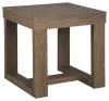Ashley Furniture T471-2 Cariton - Square End Table - Gray