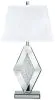 Ashley Furniture L429034 Prunella - Mirror Table Lamp  - Silver Finish