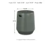 Ashley Furniture A3000634 Kalmunds - Stool - Gray