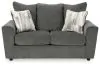 Ashley Furniture 28502/38/35 Ashley Furniture 28502/38/35 Stairatt - 2 Pc. - Sofa, Loveseat - Gravel