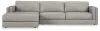 Ashley Furniture 57404S1 Amiata - 2-Piece Sectional With Laf Corner Chaise - Glacier
