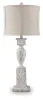 Ashley Furniture L235924 Ashley Furniture L235924 Madsbrook - Poly Table Lamp - Antique White