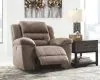 Ashley Furniture 39905/87/96/98 Ashley Furniture 39905/87/96/98 Stoneland - 3 Pc. - Power Sofa, Loveseat, Rocker Recliner - Fossil