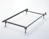 Ashley Furniture B129/63/B100-21 Anarasia - Twin Sleigh Headboard with Bolt on Bed Frame - White