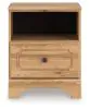Ashley Furniture PCB1075-91 Aleaport - One Drawer Night Stand - Warm Brown