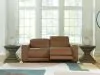 Ashley Furniture PCU10700S1 Ashley Furniture PCU10700S1 Magic Man - 2-Piece Power Reclining Sectional Loveseat - Caramel