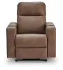 Ashley Furniture PC9022042A Lorrenton - Glider Power Recliner With Audio System - Caramel