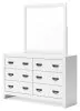 Ashley Furniture B427B1 Binterglen - Dresser And Mirror - White