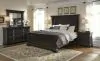 Pulaski Furniture P012-BR-K3 Pulaski Furniture P012-BR-K3 Caldwell - Traditional King Bed - Dark Wood