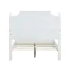 Samuel Lawrence Furniture S920-BR-K1 Savannah - Queen Poster Bed - White Finish - White