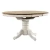 Liberty Furniture 186W-CD-3PDS Liberty Furniture 186W-CD-3PDS Carolina Crossing - 3 Piece Pedestal Table Set - White / Antique Honey