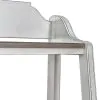 Liberty Furniture 244-BK201 Magnolia Manor - Leaning Pier Bookcase - Antique White