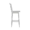 Liberty Furniture 244-B200330 Magnolia Manor - Ladderback Swivel Bar Stool - Antique White