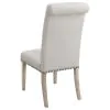 CoasterEssence 190152 Salem - Fabric Upholstered Dining Side Chair (Set of 2) - Beige
