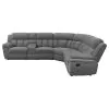 CoasterEssence 609540 Bahrain - 6 Piece Modular Reclining Sectional Sofa - Charcoal