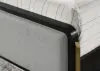 Coaster Fine Furniture 224331Q Arini - Upholstered Queen Panel Bed - Black And Gray