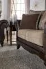 Coaster Fine Furniture 508572 Elmbrook - Upholstered Rolled Arm Loveseat - Brown