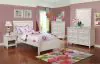 Furniture of America CM7517WH-F-BED Brogan - Full Bed - Antique White