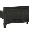 Samuel Lawrence Furniture S964-BR-K3 Lenox - King Panel Bed - Black