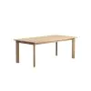 New Classic G5511-70 Wesley - Patio Dining Table With Self Storing Leaf - Light Brown