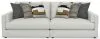 Jackson Furniture Industries 2405/36/37-11 Trevor - 2 Piece Extra Deep Oversized Sofa - Chalk