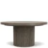 Riverside Furniture 87152-87153 Sariel - Round Dining Table - Dark Brown