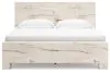 Benchcraft® B2310B10 Lawroy - King Panel Bed - Light Natural