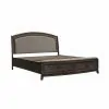 Liberty Furniture 805B-BR-QUS Liberty Furniture 805B-BR-QUS Avalon - Queen Upholstered Storage Bed - Coffee Bean