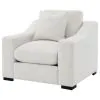 Coaster Fine Furniture 552093 Ashlyn - Fabric Upholstered Track Arm Accent Chair - Sand