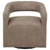 Coaster Fine Furniture 907538 Westhill - Boucle Upholstered Swivel Accent Chair - Rocky Road