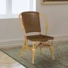 Coaster Fine Furniture 109122 Lexley - Woven Rattan Dining Side Chair (Set of 2) - Brown