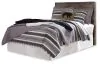 Benchcraft® B200-87 Benchcraft® B200-87 Derekson - Full Panel Headboard - Multi Gray