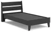 Ashley Furniture EB1865/231/155/111 Ashley Furniture EB1865/231/155/111 Socalle - 3 Pc. - Dresser, Twin Panel Platform Bed - Black