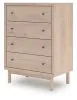 Ashley Furniture PCB1566-244 Arloster - Four Drawer Chest - Tan
