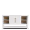 Riverside Furniture 30736 Rosalie - Door Console - White