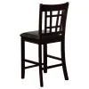 CoasterEveryday 102889 Lavon - Wood Counter Chair (Set of 2) - Black And Espresso