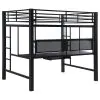 CoasterElevations 460023 Avalon - Full Workstation Loft Bed - Black