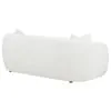 CoasterElevations 509871 Isabella - Faux Sheepskin Upholstered Sofa Natural - Ivory