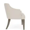 Riverside Furniture 87158 Sariel - Upholstered Host Chair (Set of 2) - Gray
