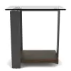 Riverside Furniture 82212 Riverside Furniture 82212 Cortland - Chairside Table - Dark Brown